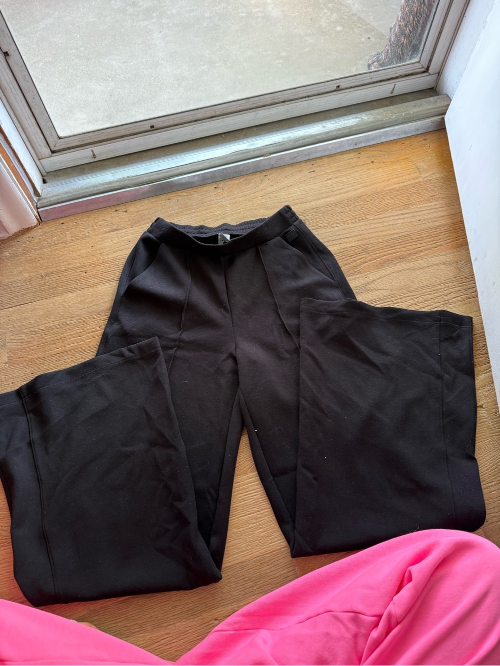 Victoria's Secret Black Wide-Leg Trousers